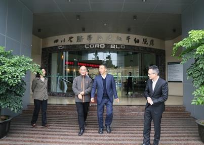省卫健委党组书记沈骥一行莅临新生命干细胞公司调研指导